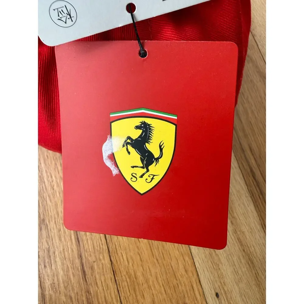 Scuderia Ferrari Red Black Kids Classic Adjustable Cap OSFA Racing F1 Cars